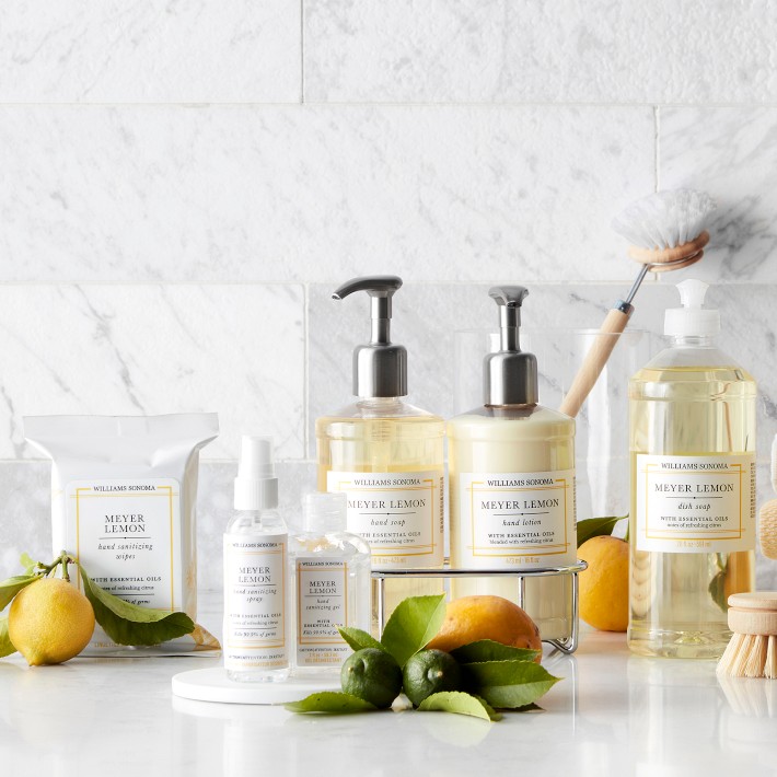 Williams Sonoma Meyer Lemon Hand Soap Set
